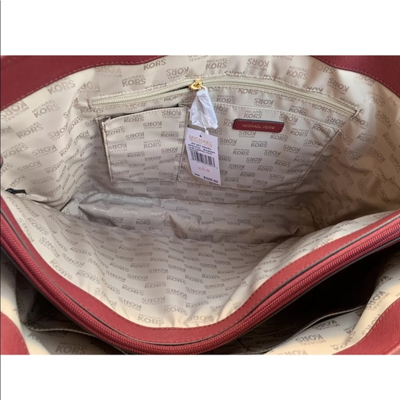 🌺🌺🌺 NWT Michael Kors Tote mulberry - Picture 8 of 8